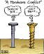 hardware conflict